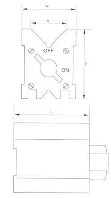 Magnetic Vee Blocks