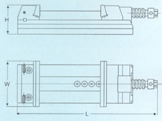 Quick change precision Machine Vise ( for CNC VMC)